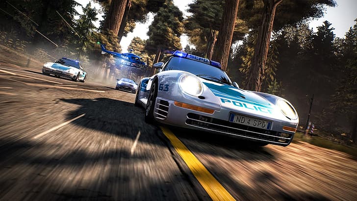 Need for Speed, Need for Speed: Hot Pursuit, racing, drift cars, car, video games, PC gaming, vehicle, HD wallpaper