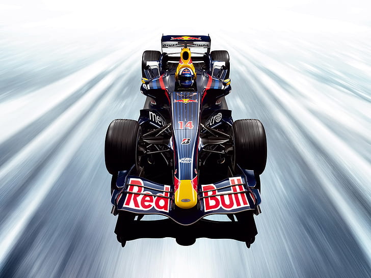 Red Bull Formula One F1 Race Car HD, автомобили, суперкар, красный, гонки, f1, один, формула, бык, HD обои