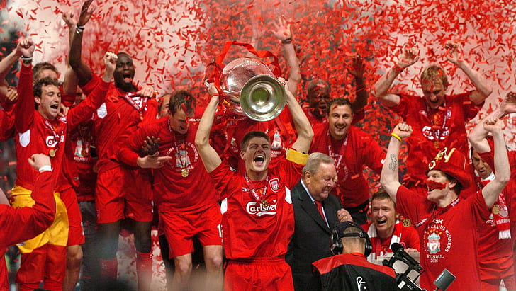 Liverpool FC, Champions League, HD wallpaper
