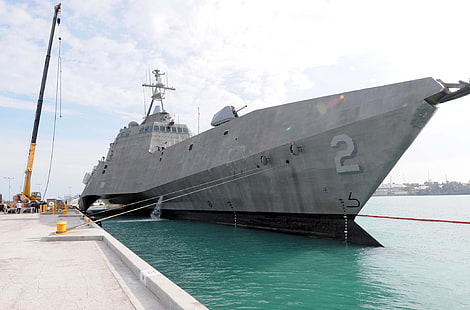 灰色の海軍船、米国海軍、船、USS独立、軍、車両、 HDデスクトップの壁紙 HD wallpaper