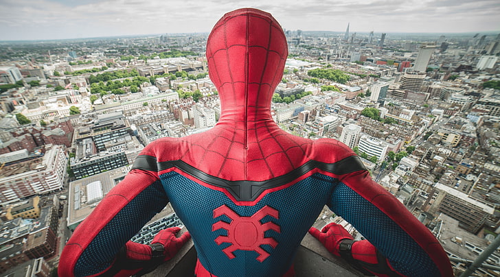 Spiderman Homecoming, тапет Spider-Man, филми, Spider-Man, игра, супергерой, филм, Spiderman, филм, завръщане у дома, 2017, видеоигра, HD тапет