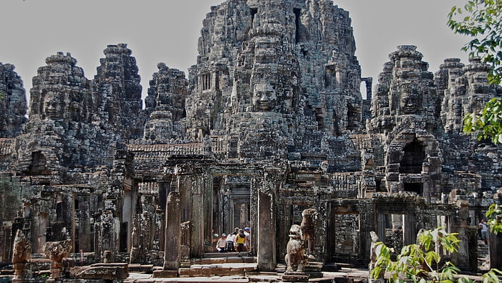 Templos, Angkor Thom, Fondo de pantalla HD
