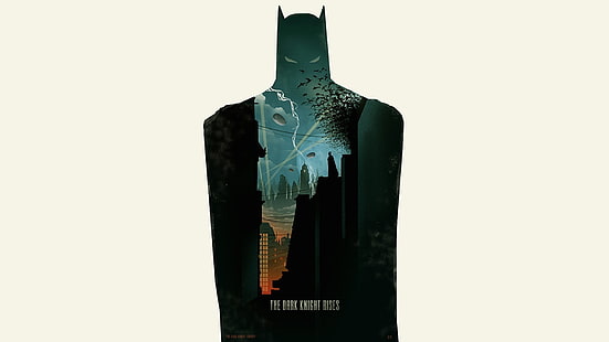 Ilustração de Batman, Papel de parede de Batman, Batman, DC Comics, HD papel de parede HD wallpaper