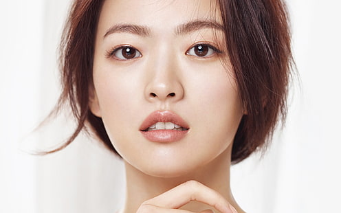 kpop, asiático, garota, rosto, beleza, HD papel de parede HD wallpaper
