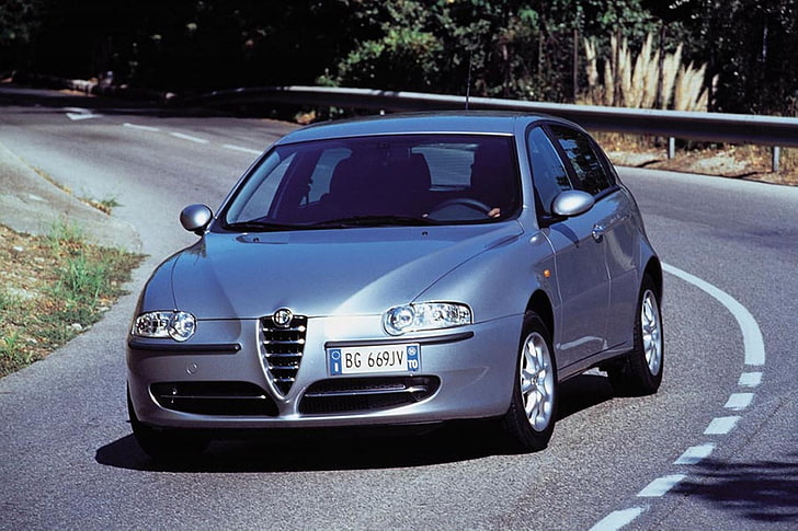 Alfa Romeo 147 CNC-kostym National, 2001 alfa rom 147 coupe, bil, HD tapet