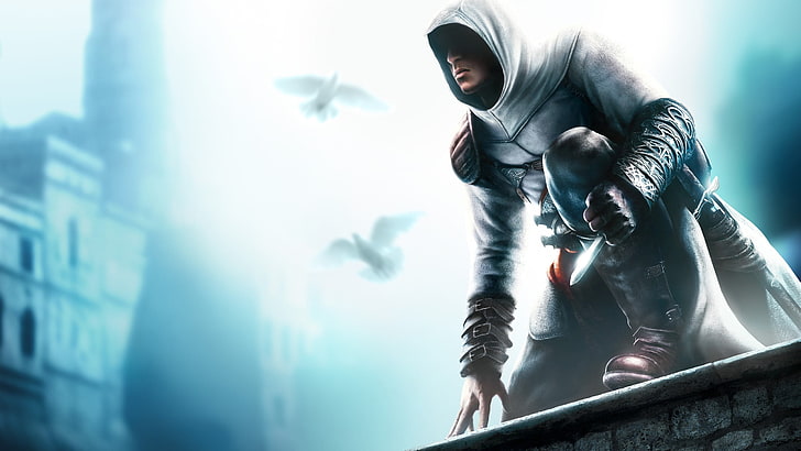 Assassin Creed digital tapeter, Assassin's Creed, videospel, HD tapet