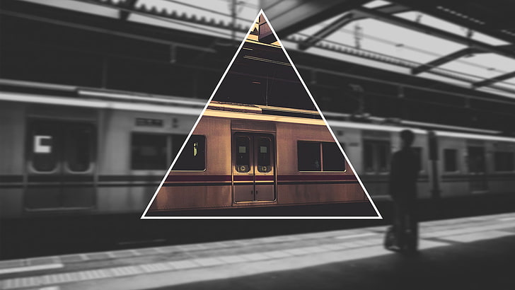 kereta, stasiun kereta, Wallpaper HD