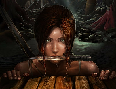 Tomb Raider, videogame, Lara Croft, HD papel de parede HD wallpaper