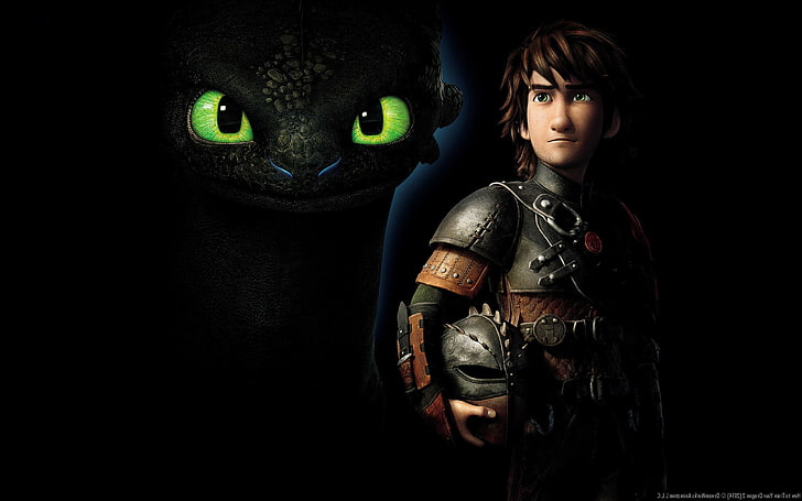 how to train your dragon, movies, animated movies, dragon, hd, night fury, HD wallpaper