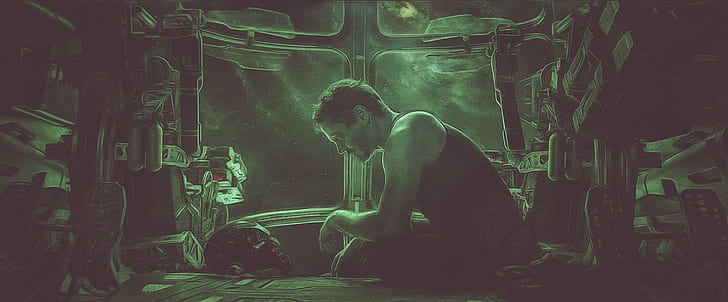 The Avengers, Avengers Endgame, Robert Downey Jr., Tony Stark, HD wallpaper