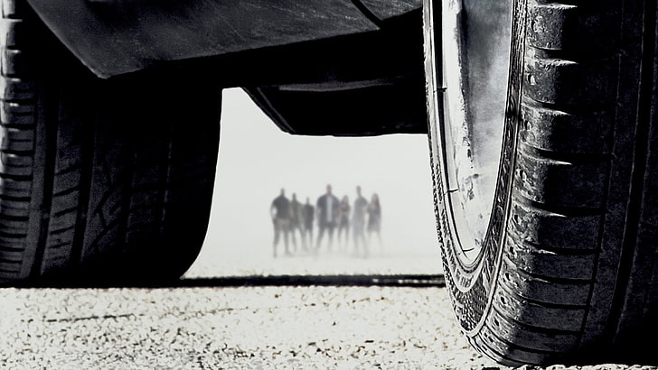 gray vehicle wheel with tire, Fast & Furious, Furious 7, HD wallpaper
