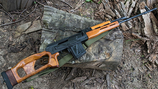armas, arma, SVD, Rifle de francotirador, Dragunov Rifle de francotirador, Dragunov, Fondo de pantalla HD HD wallpaper