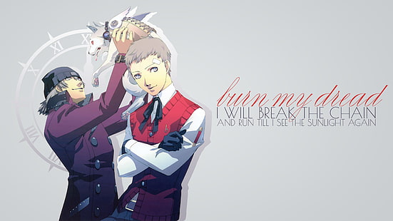 Persona, Persona 3, Akihiko Sanada, Shinjiro Aragaki, วอลล์เปเปอร์ HD HD wallpaper