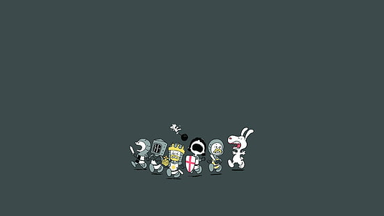 Monty Python and the Holy Grail, seriefigurer ClipArt, rolig, 1920x1080, charlie brown, snoopy, monty python, monty python och the Holy Grail, HD tapet HD wallpaper