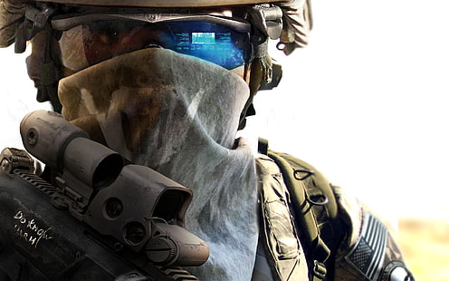 Ghost Recon Future Soldier, будущее, призрак, разведчик, солдат, HD обои HD wallpaper