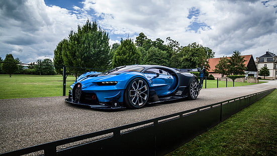 Vision, Gran, Turismo, Bugatti, Chiron, HD-Hintergrundbild HD wallpaper