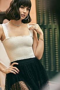 Ana de Armas, brunetka, aktorka, Tapety HD HD wallpaper