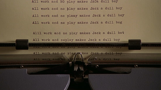 Сияние, пишущие машинки, Стэнли Кубрик, HD обои HD wallpaper