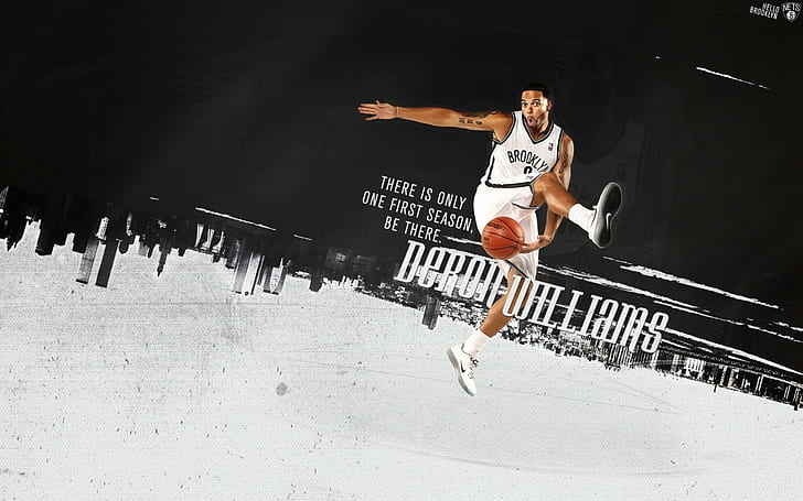 Deron Williams, Brooklyn Nets, Nba, HD wallpaper