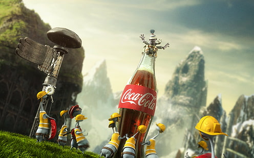 Coca-Cola, bebida, HD papel de parede HD wallpaper