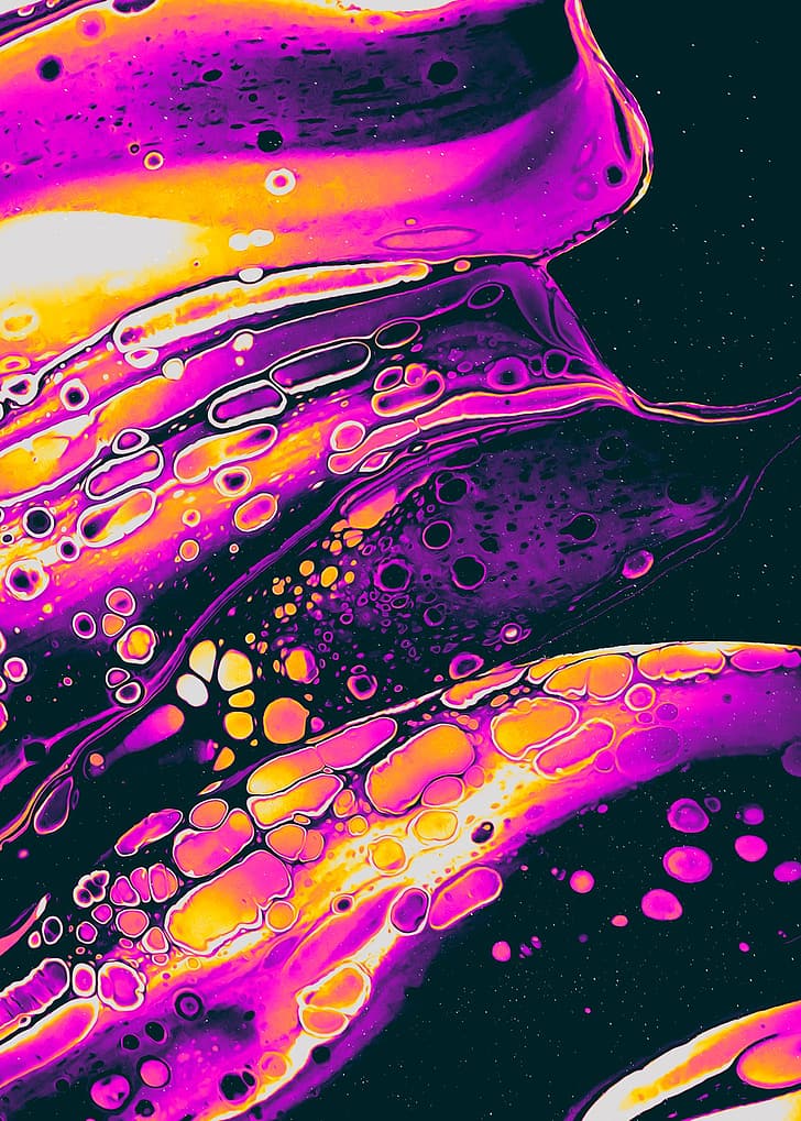 abstract, trippy, psychedelic, HD wallpaper