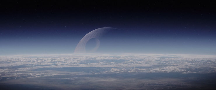 Weltraum, Todesstern, Star Wars, Rogue One: Eine Star Wars-Geschichte, HD-Hintergrundbild HD wallpaper