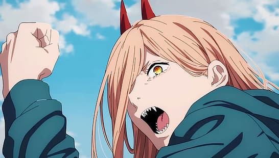 Kettensägenmann, TatsukiFujimoto, MAPPA, Anime, Macht (Kettensägenmann), HD-Hintergrundbild HD wallpaper