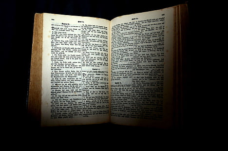 bible, black background, book, chapter, christian, church, dark, document, education, faith, gods words, holy, holy scripture, jesus, knowledge, literature, novel, pages, paper, reading, religion, scripture, testament, HD wallpaper HD wallpaper
