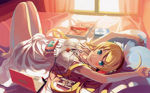 Kousaka Kirino, anime, dziewczyna anime, pokój, kousaka kirino, anime, anime girl, pokój, Tapety HD HD wallpaper