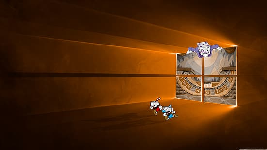 Cuphead, Windows 10, Windows 10x, Windows 8, Windows 7, Cuphead (Videospiel), HD-Hintergrundbild HD wallpaper
