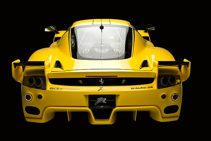 Ferrari Enzo XX Evolution (2009) Photo 6, yellow peugeot sports car, ferrari enzo, evolution, ferrari, cars, HD wallpaper
