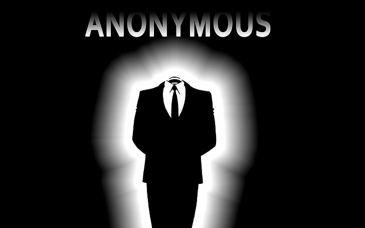 anonymous, logo, HD wallpaper