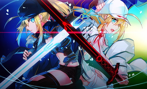 Seria Fate, Fate / Grand Order, Heroine X, Sabre (seria Fate), Tapety HD HD wallpaper