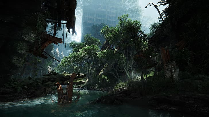 PC-Spiele, apokalyptisch, Nvidia RTX, Crysis 3, CryEngine, HD-Hintergrundbild