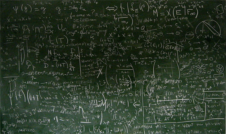 数学、数式、黒板、 HDデスクトップの壁紙