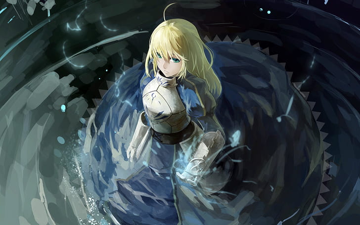 Fate Series, Fate / Zero, Anime Girls, Sabre, HD-Hintergrundbild