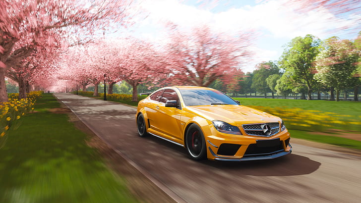 Fahrzeuge, Forza Horizon 4, Mercedes-AMG C 63, HD-Hintergrundbild