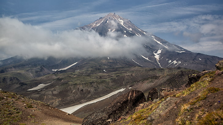 Vulkan Kamtschatka, HD-Hintergrundbild