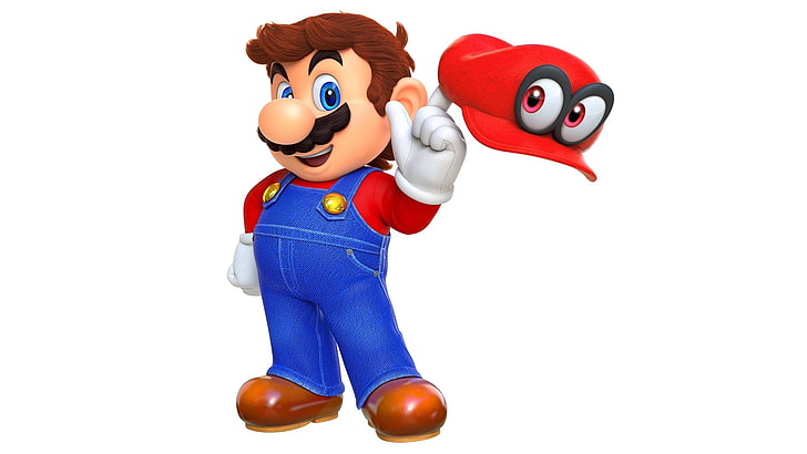 Mario, Super Mario Odyssey, Fond d'écran HD