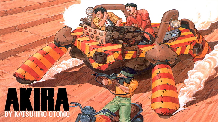 Akira, Katsuhiro Otomo, Anime, HD-Hintergrundbild