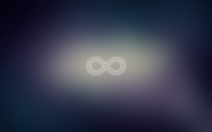 infinity, minimalism, symbols, HD wallpaper