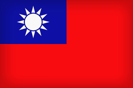 Флаг Тайваня, Национальный символ, Тайвань, Большой флаг Тайваня, HD обои HD wallpaper