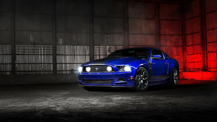 Ford, Mustang, zdjęcia 4k, Tapety HD
