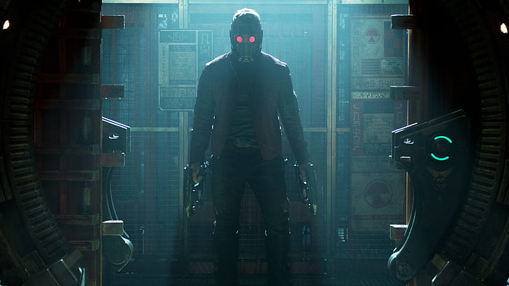 Guardians of the Galaxy Marvel Starlord HD, filmer, the, marvel, galaxy, guardians, starlord, HD tapet
