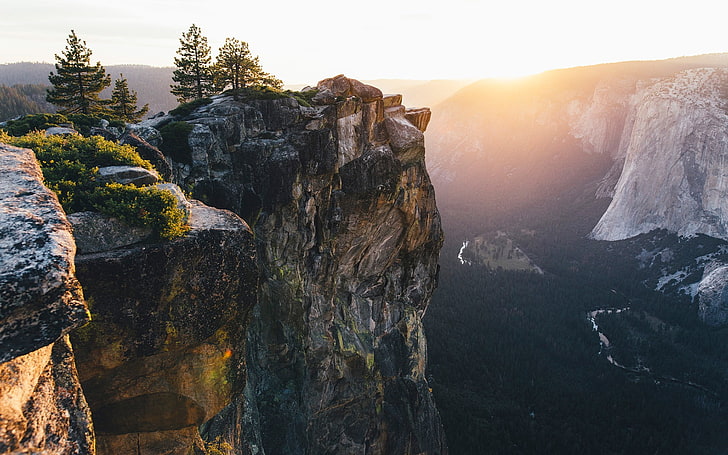 Taman Nasional Yosemite, alam, pemandangan, Wallpaper HD