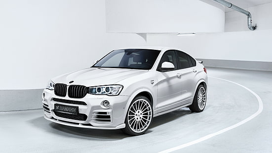 Hamann BMW X4, Genfer Autosalon 2016, Sportwagen, weiß, HD-Hintergrundbild HD wallpaper
