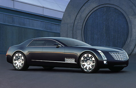 Cadillac on altı kavramı, cadillac, kavram, on altı, araba, HD masaüstü duvar kağıdı HD wallpaper