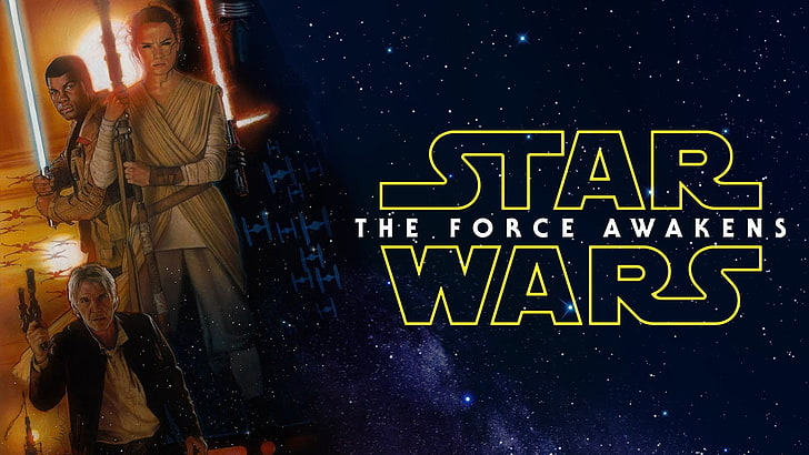 Copertina di Star Wars The Force Awakens, Star Wars, Star Wars: The Force Awakens, Daisy Ridley, fan art, Sfondo HD