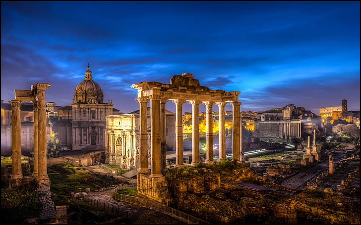 Italy Rome Roman Forum 20, HD wallpaper
