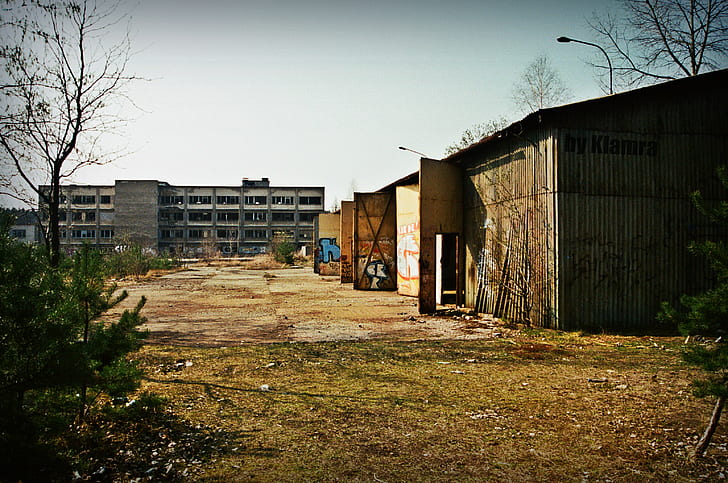 abandoned, Poland, urbex, Lomography, Minolta, HD wallpaper
